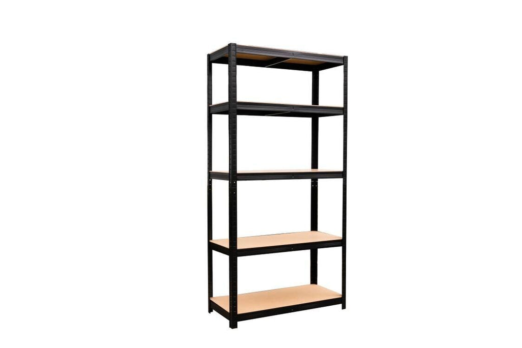 Boltless 5 Tier Racking Heavy Duty Garage Shelving Storage Shelves Steel Unit