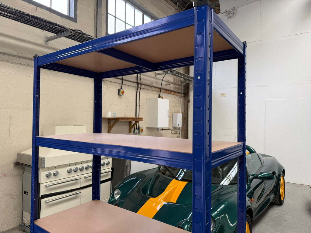 Boltless 5 Tier Racking Heavy Duty Garage Shelving Storage Shelves Steel Unit