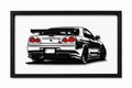 Nissan Skyline GTR R34 - 3D Wall Art - Made in the UK