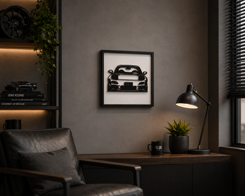 Mazda RX-7 FD - 3D Wall Art - Made in the UK