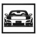Mazda RX-7 FD - 3D Wall Art - Made in the UK