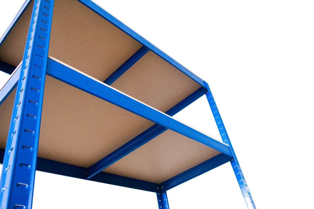 Boltless 5 Tier Racking Heavy Duty Garage Shelving Storage Shelves Steel Unit